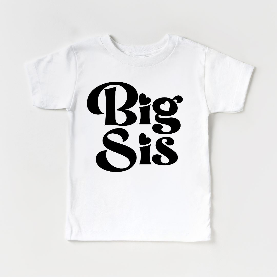 Big Sis Toddler Graphic Tee