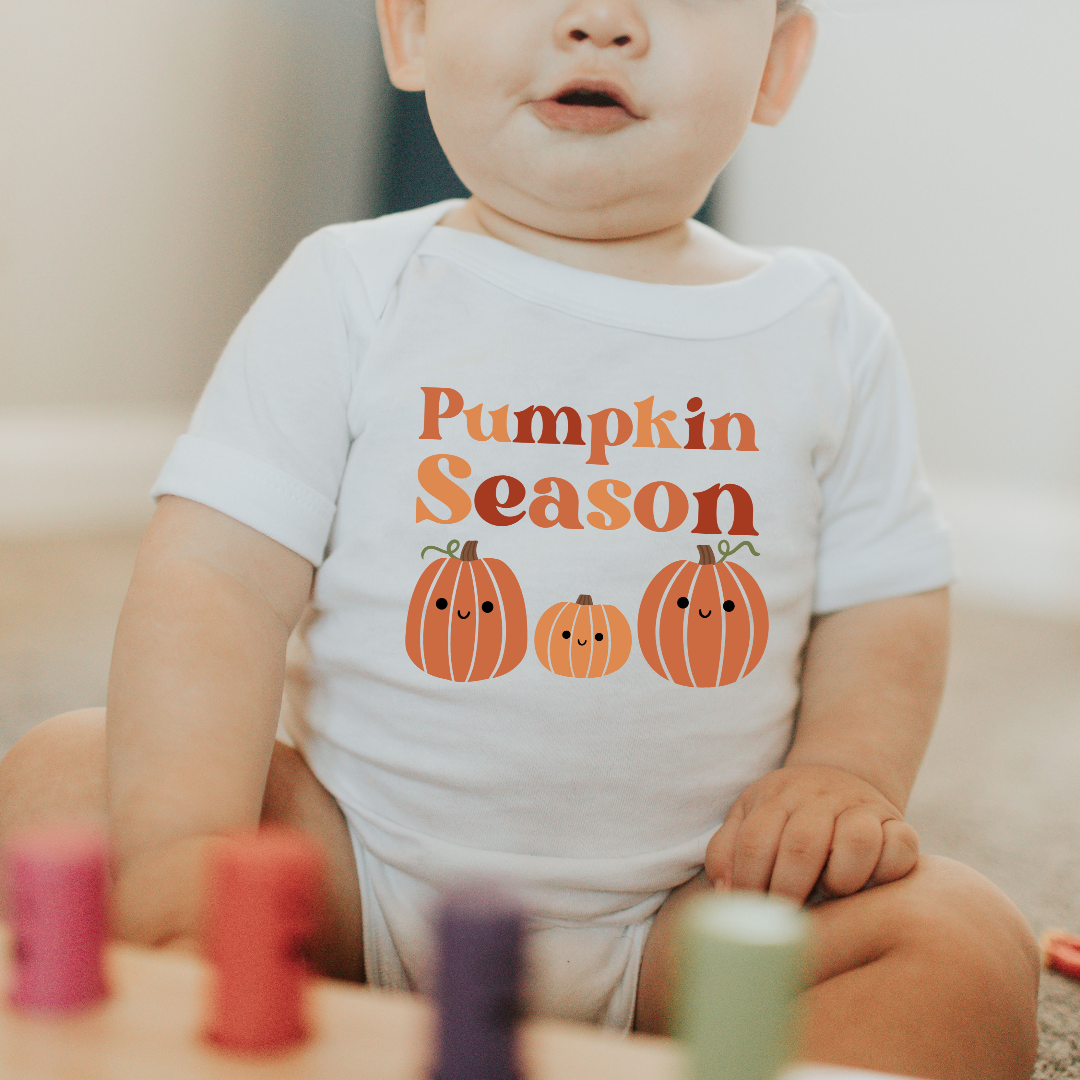 Pumpkin Season Baby Bodysuit