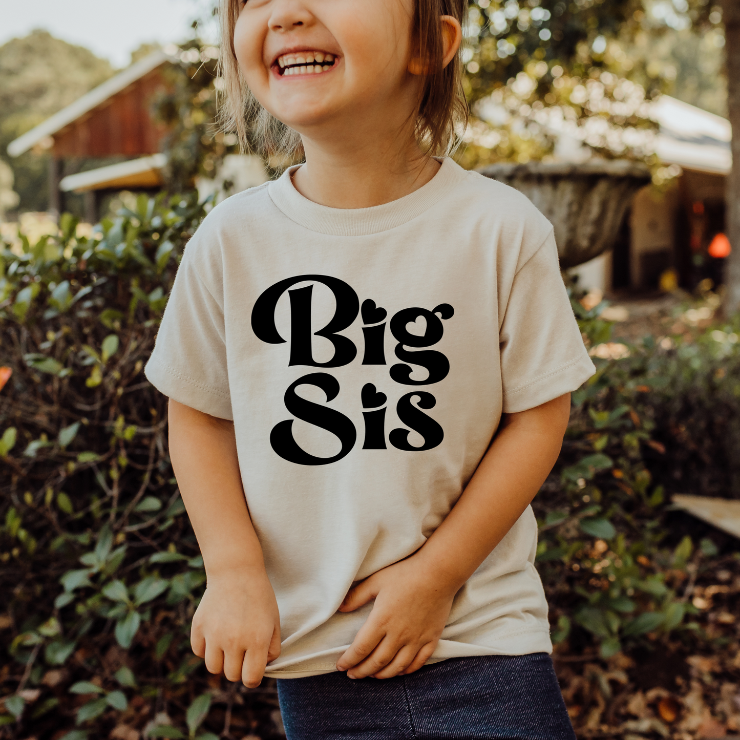 Big Sis Toddler Graphic Tee