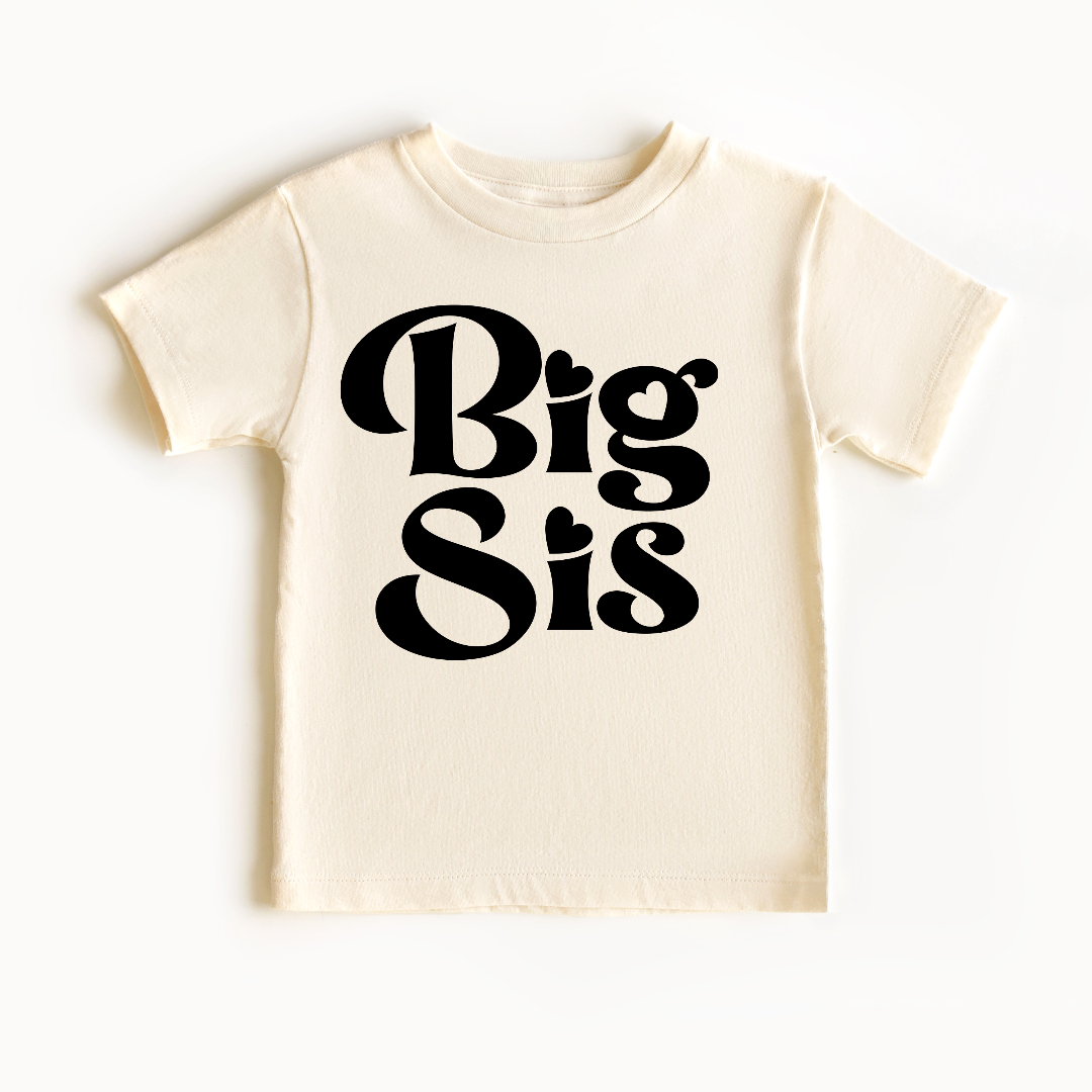 Big Sis Toddler Graphic Tee