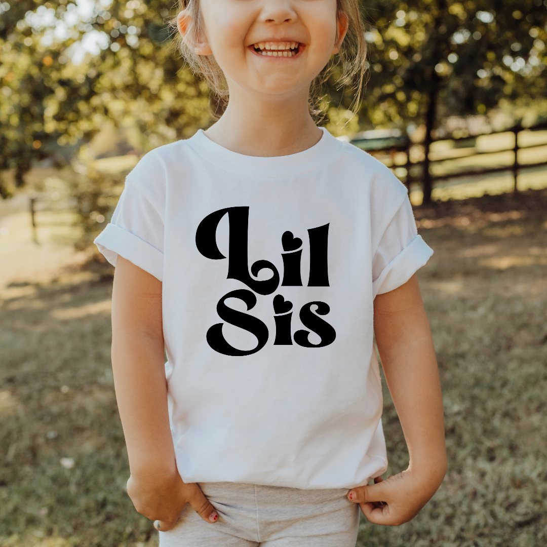 Lil Sis Toddler Graphic Tee