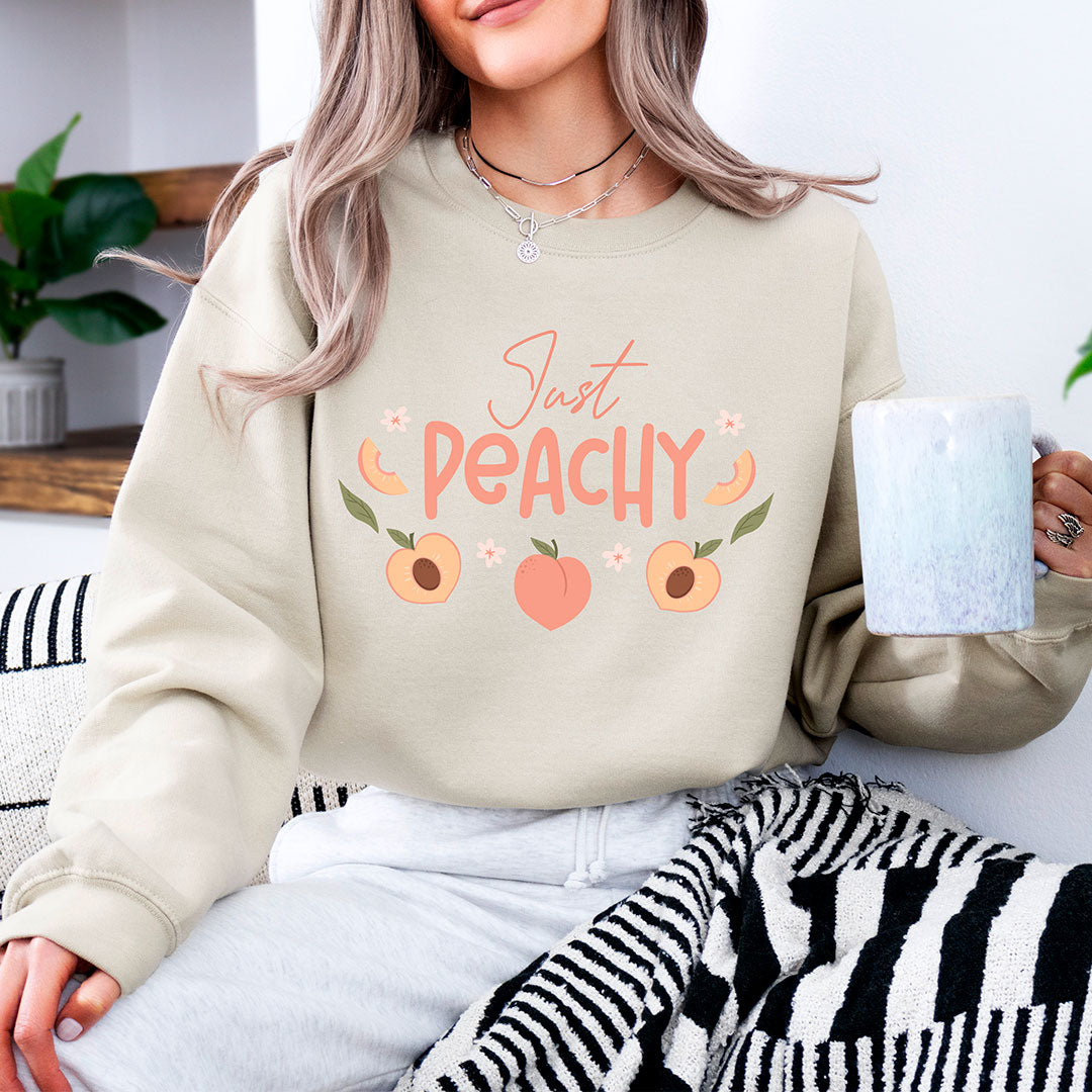 Just Peachy Sweatshirt