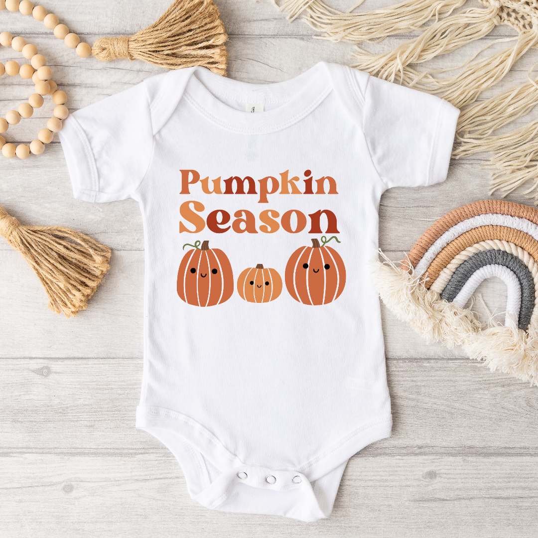 Pumpkin Season Baby Bodysuit