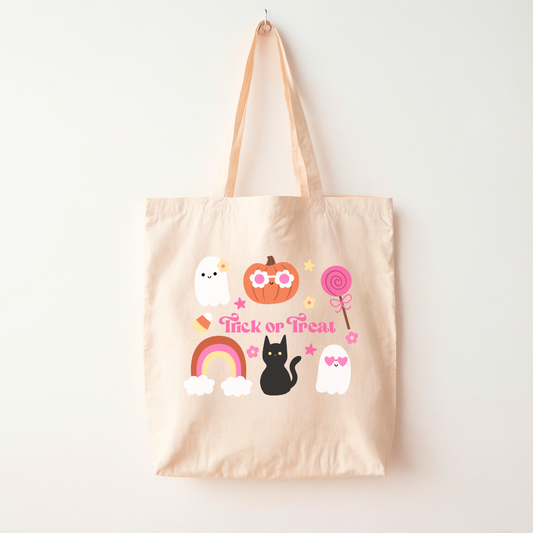 Trick or Treat Tote Bag